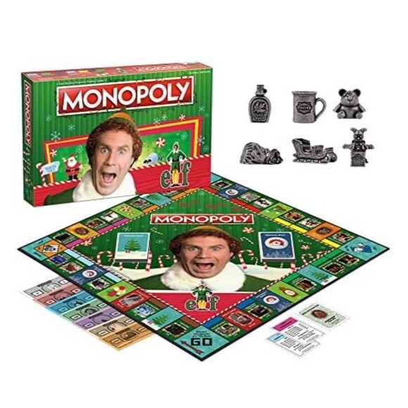 Monopoly Elf Edition – USAopoly 2019 – Sealed! Will Ferrell Christmas Board Game - Picture 2 of 16